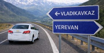 Taxi from Yerevan to Vladikavkaz