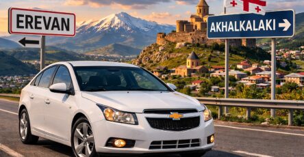 Taxi from Yerevan to Akhalkalaki