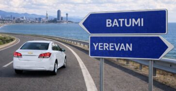 Taxi from Yerevan to Batumi