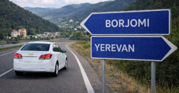 Taxi from Yerevan to Borjomi