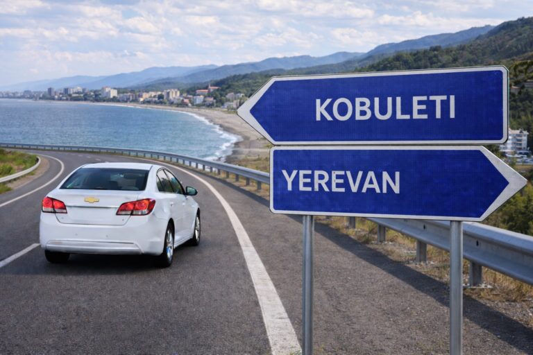 Taxi from Yerevan to Kobuleti