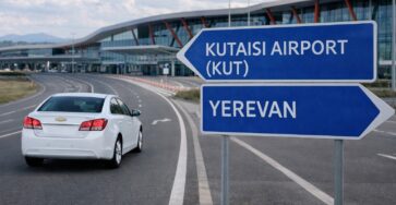 Taxi from Yerevan to Kutaisi Airport (KUT)