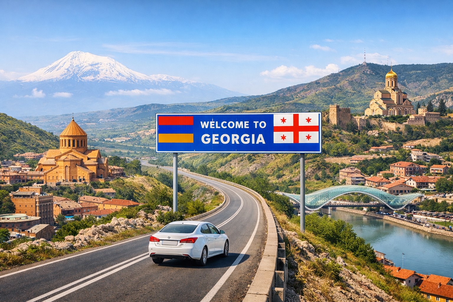 Как добраться из Еревана в Тбилиси