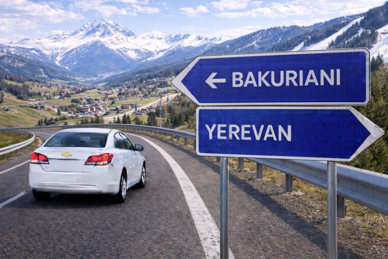 Taxi from Yerevan to Bakuriani