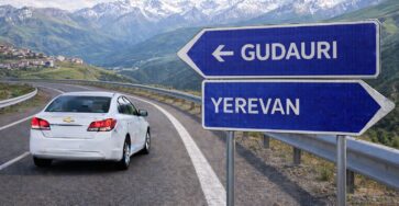 Taxi from Yerevan to Gudauri