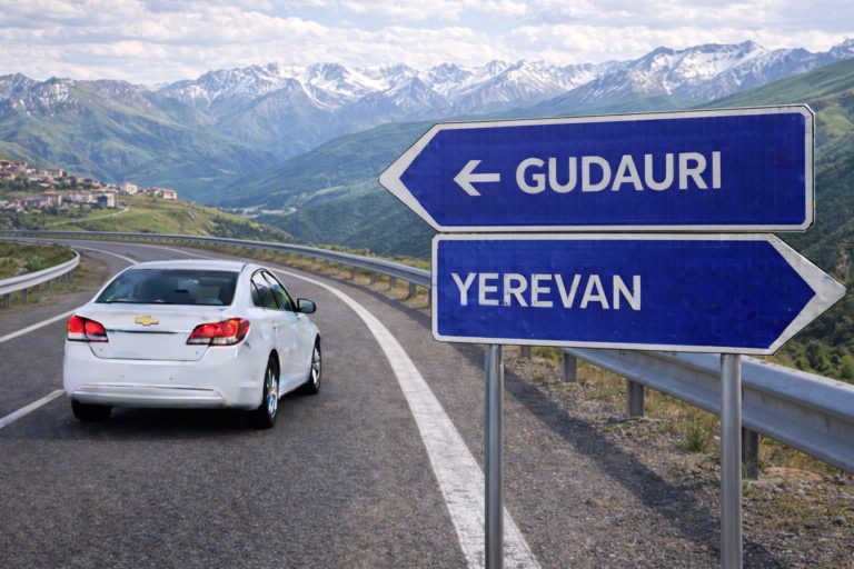 Taxi from Yerevan to Gudauri