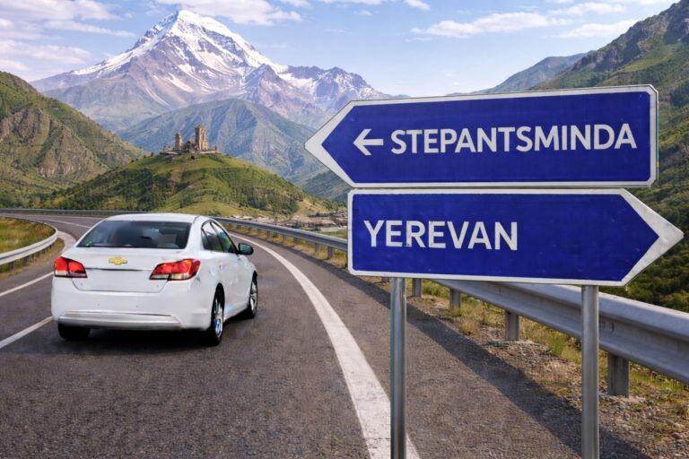 Taxi from Yerevan to Stepantsminda