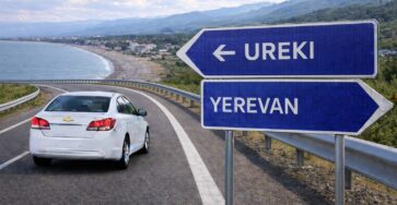 Taxi from Yerevan to Ureki