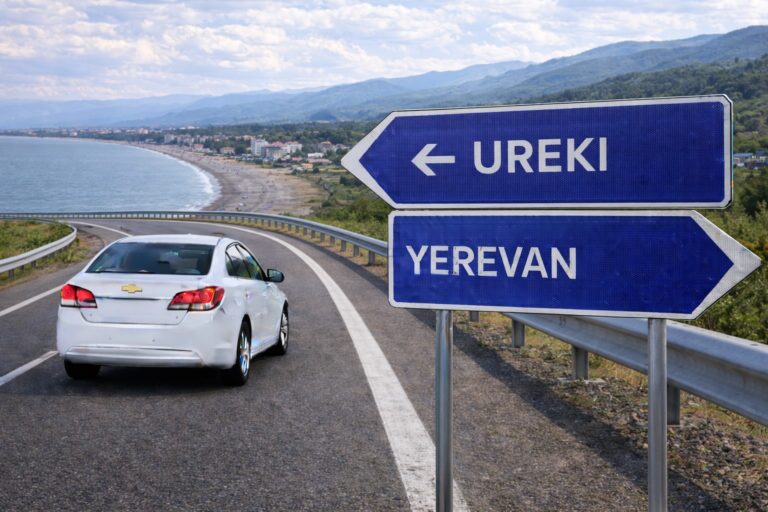 Taxi from Yerevan to Ureki