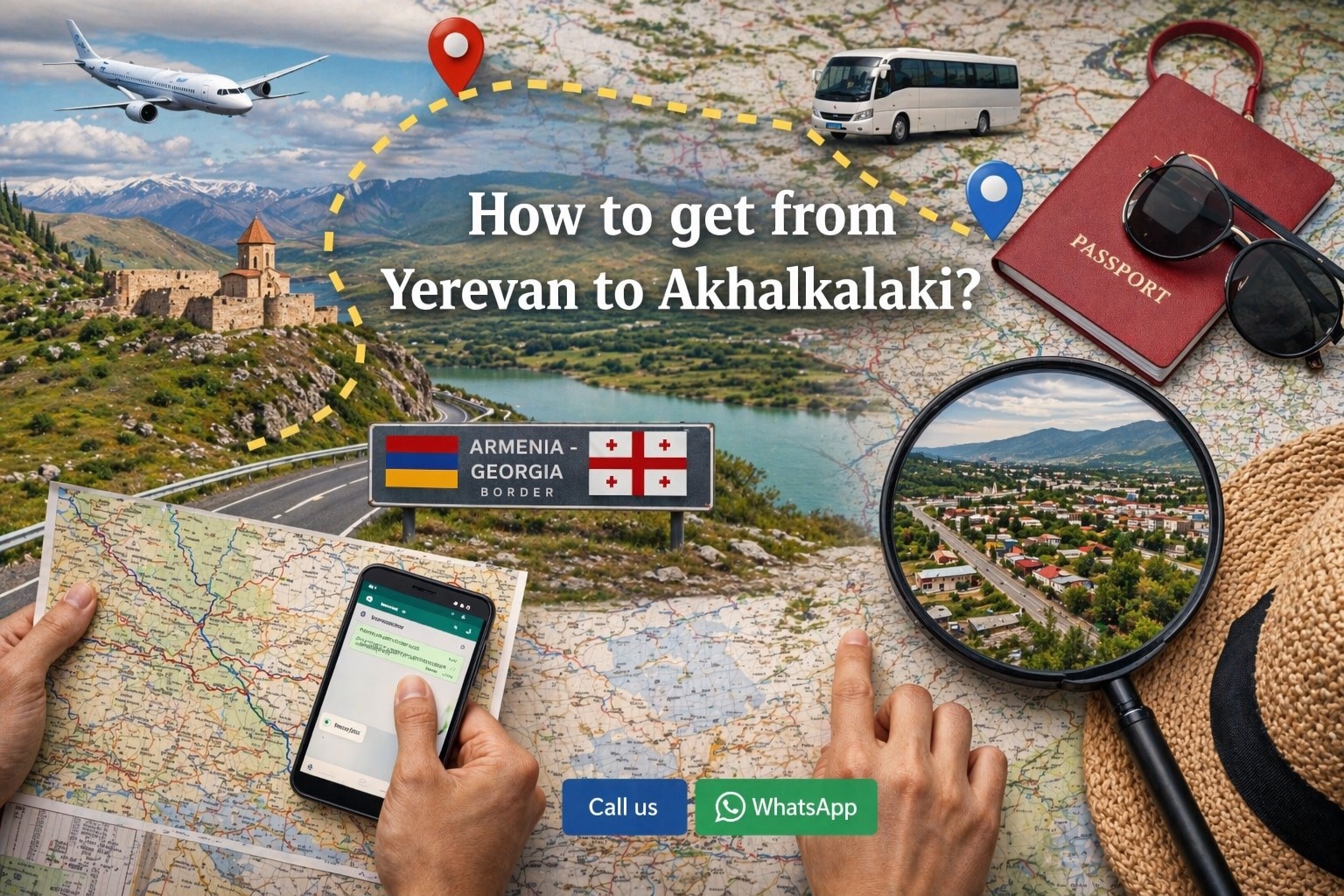 Как добраться из Еревана в Ахалкалаки