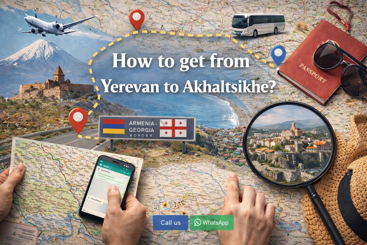 Как добраться из Еревана в Ахалцихе